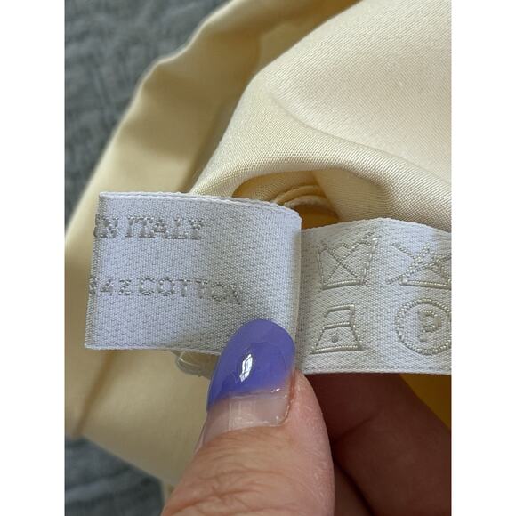 Vintage Prada Y2K Satin Shell Tank Ivory Raso Luce w/ Tags Italy Sz IT 38 - Picture 6 of 10